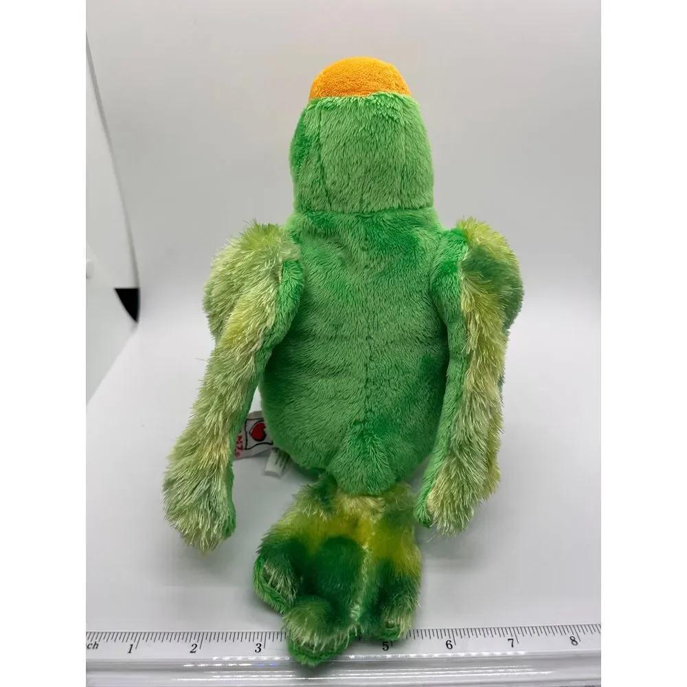 Ganz Webkinz Plush Stuffed Bird‎ Parakeet Green,Orange,Blue 8